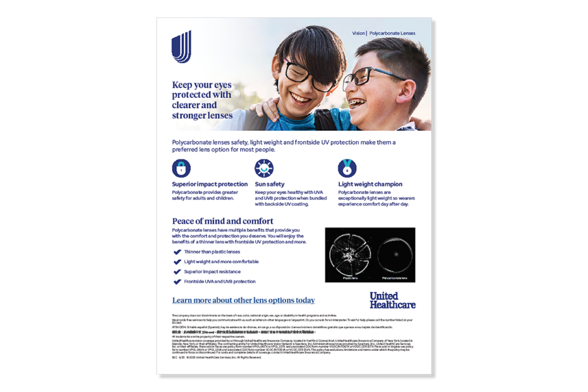 Two kids wearing glasses, laughing together on PDF cover